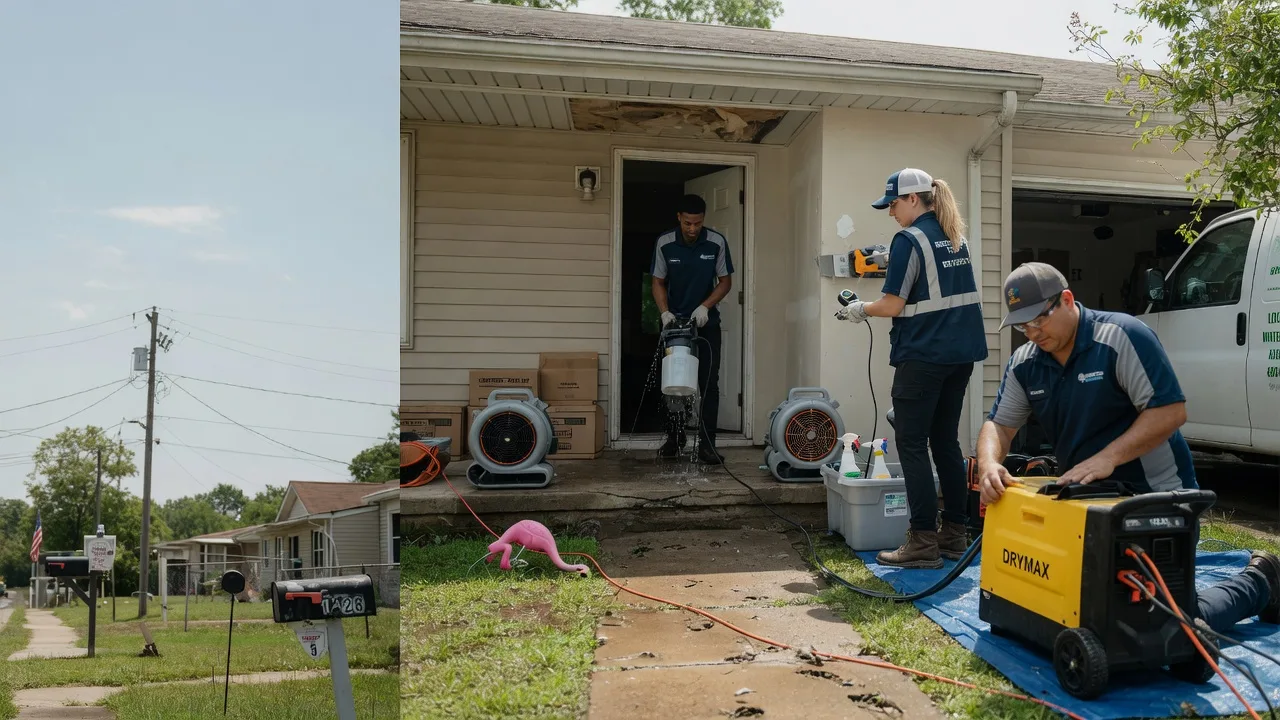 Storm Damage Water Removal in Elm City, NC near me